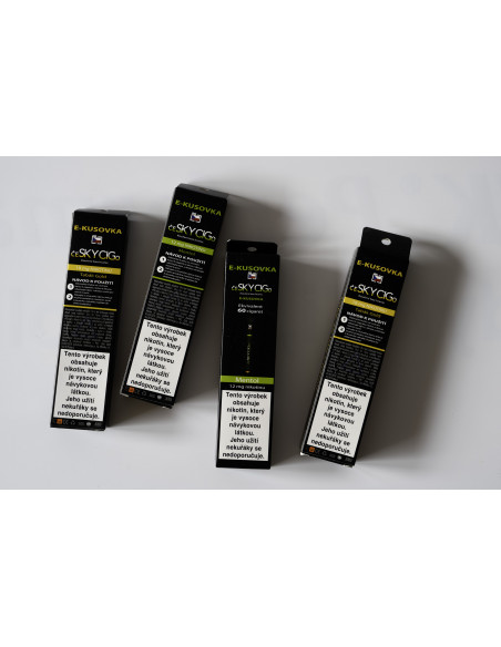 E-kusovka čeSKÝCÍGo Mentol 12mg