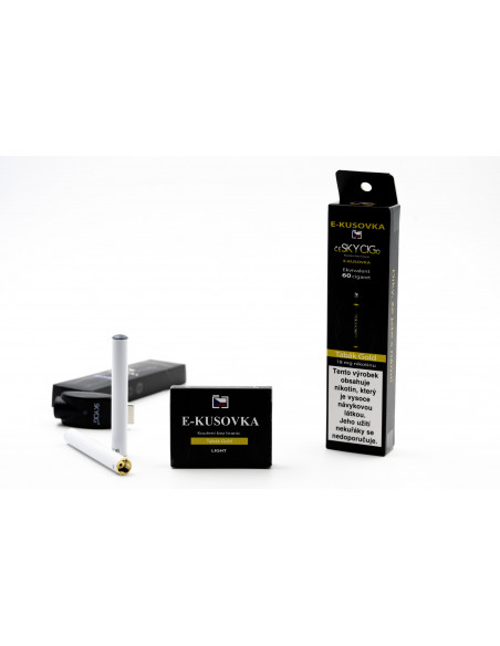 E-kusovka čeSKÝCÍGo Tabák Gold 18mg