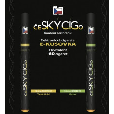 E-kusovka čeSKÝCÍGo Tabák Gold 18mg