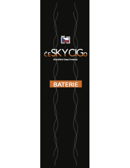 Baterie čeSKÝCÍGo oranžová + USB ČC