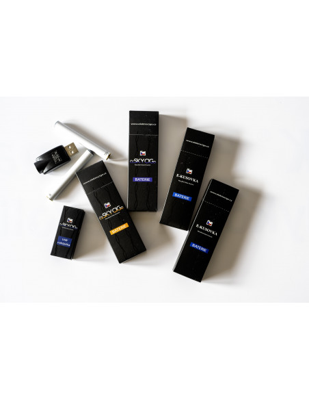 Baterie čeSKÝCÍGo oranžová + USB ČC